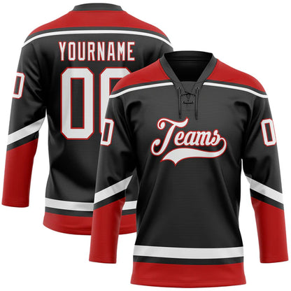 Custom Hockey Jersey - Print You Name Number Logo Hockey Jersey