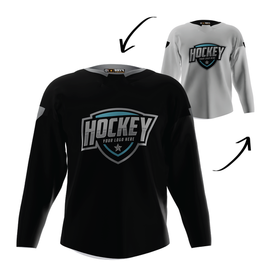 Blaze Reversible Pro Hockey Jersey – Pro Look, Dual-Sided Custom, Free Logo, Names, Numbers & Sponsor | Made in USA