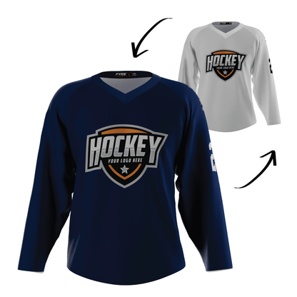Ignite Reversible Hockey Jersey Free Logo, Names, Numbers & Sponsor