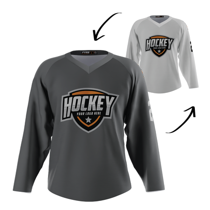 Ignite Reversible Hockey Jersey Free Logo, Names, Numbers & Sponsor