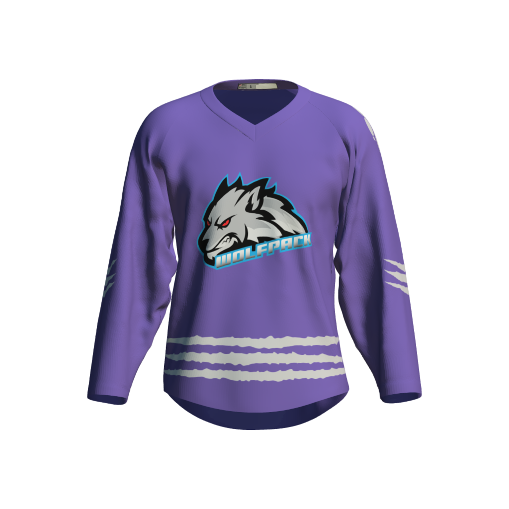 Wolfpack League Practice Hockey Jersey – Classic Style, Winning Performance