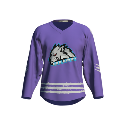 Wolfpack League Practice Hockey Jersey – Classic Style, Winning Performance