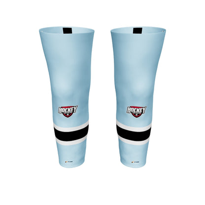 Flare Pro Hockey Socks – Three‑Stripe Tradition. Pro‑Level Durability. Logo Included