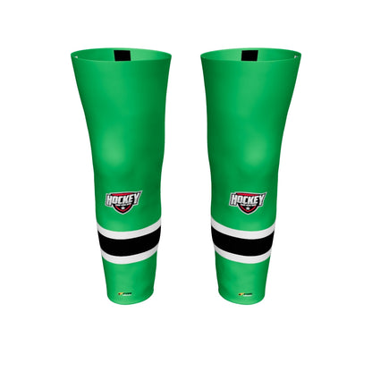 Flare Pro Hockey Socks – Three‑Stripe Tradition. Pro‑Level Durability. Logo Included