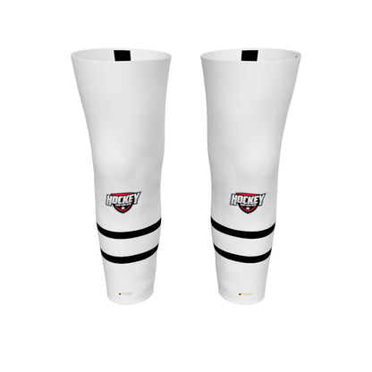 Flare Pro Hockey Socks – Three‑Stripe Tradition. Pro‑Level Durability. Logo Included