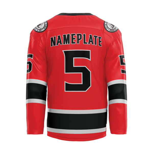 League Reversible Hockey Jersey - Print You Name Number Logo Reversible Game Hockey Jersey