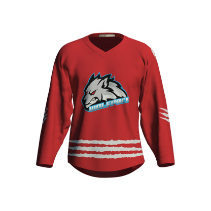 Wolfpack League Practice Hockey Jersey – Classic Style, Winning Performance